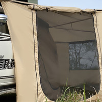 Vente en gros Tente familiale en toile avec annexe Auvent pour voiture, camping pour se changer en plein air