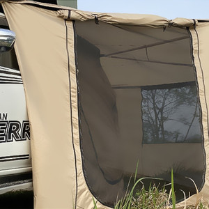 Vente en gros Tente familiale en toile avec annexe Auvent pour voiture, <span class=keywords><strong>camping</strong></span> pour se changer en plein air - Product Image 5