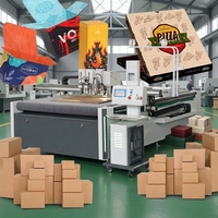 Traceur de découpe numérique CNC économique de haute précision pour boîtes en carton avec lame de découpe CNC et garantie de 3 ans, avec fonction de découpe en V