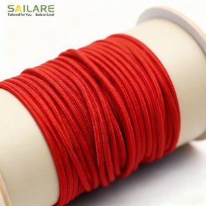 Cordon élastique coloré robuste en caoutchouc, rouleau de corde antichoc 1mm 2mm 2.5mm <span class=keywords><strong>3mm</strong></span> 4mm 6mm 8mm 10mm, cordons élastiques ronds extensibles 5mm - Product Image 5