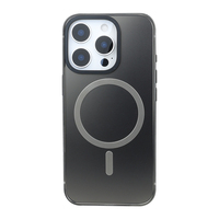 Vente flash : Étui minimaliste sans cadre en alliage d'aluminium pour iPhone 15 16 17 Pro Max |   Conception creuse en métal