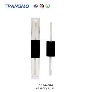 Tube de brillant à lèvres double face, base vide pour baume à lèvres carrée avec bouchon à vis pour emballage de blush - Product Image 5