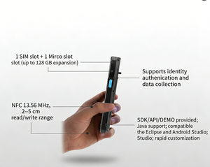 PDA Portátil Resistente con Certificación CE, FCC y RoHS, PDA Portátil con Android 13 y Escáner <span class=keywords><strong>de</strong></span> Código <span class=keywords><strong>de</strong></span> Barras para Biblioteca y Almacén - Product Image 4