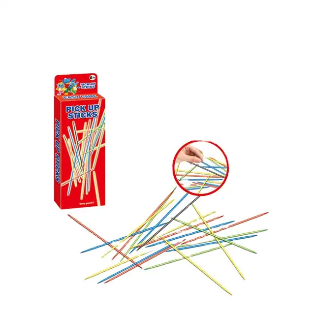 Bâtonnets de ramassage en plastique, jeu de 100 coloré