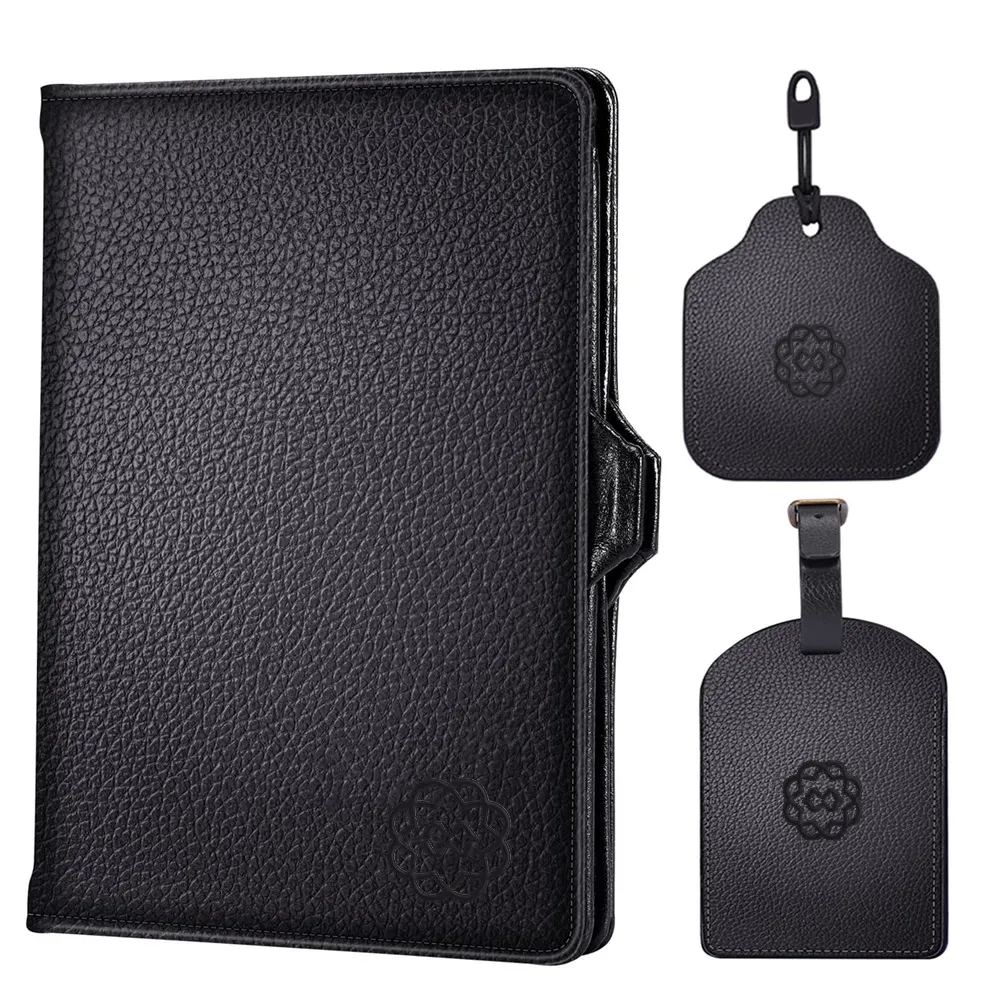 Wholesale Silk Sleep Eye Msa k Passport Holder Wallet with Money Pocket and Credit Card Holder