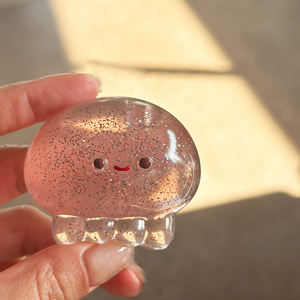 Juguetes Blandos de Cristal, Medusas de Juguete, Pelotas Antiestrés, Juguetes Sensoriales para Aliviar el Estrés, Lindos Pulpos Transparentes, Juguetes Suaves para Adultos - Product Image 4