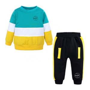Pantalones de chándal largos para niños con logotipo personalizado, sudaderas con bloques de color, ropa deportiva para gimnasio, chándales, sudaderas con capucha personalizadas - Product Image 5