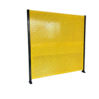 Barrera de Aislamiento para Almacenes, Ecológica, de Seguridad Industrial, Galvanizada, Malla de Alambre Soldada, Divisor de Almacenamiento, Valla para Logística de Fábrica