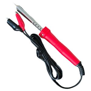Outils de réparation par soudage, pinces crocodiles, alimentation par allume-cigare de voiture, <span class=keywords><strong>fer</strong></span> à <span class=keywords><strong>souder</strong></span> électrique basse tension 12V 30W, pointe d'aiguille - Product Image 4