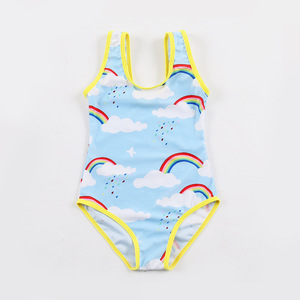 Dessin animé licorne dinosaure arc-en-ciel numérique imprimé <span class=keywords><strong>maillot</strong></span> <span class=keywords><strong>de</strong></span> <span class=keywords><strong>bain</strong></span> pour les filles <span class=keywords><strong>de</strong></span> 2 à 6 <span class=keywords><strong>ans</strong></span> une pièce Design 1-PC unité - Product Image 5