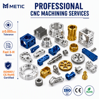 Services de fraisage CNC 5 axes de précision et d'électroérosion à fil sur mesure pour pièces en acier inoxydable (S20c/S45c)