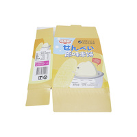 Boîte en carton alimentaire carrée personnalisée à imprimé dessin animé couleur vive, pliable, pour friandises d'enfants, emballage sur mesure, impression OEM ODM