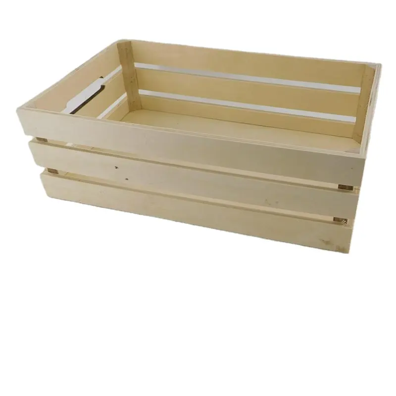 Hot selling cheap price factory wholesale crate boxes wooden storage box