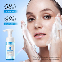 Soins de la peau coréens, nettoyant moussant en profondeur pour le visage, riche en acide hyaluronique, pour hommes et femmes