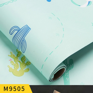 Đáng Yêu Phim Hoạt Hình Động Vật Thiết Lập Dễ Thương Phong Cách Trẻ Em Phòng Trang Trí Nội Thất Vui tươi Hình Nền Dễ Thương Bộ Sưu Tập Hình Nền - Product Image 2