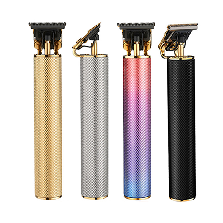 Профессиональная Электрическая аккумуляторная машинка для стрижки волос с USB, Портативная Беспроводная Машинка для стрижки волос с Т-образным лезвием для мужчин