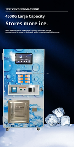 Bán nóng 24 giờ RO nước máy bán hàng tự động thẩm thấu ngược nước tự động băng máy bán hàng tự động Ice Cube Máy bán hàng tự động - Product Image 3