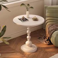 Table basse miniature créative française, design moderne avec petite étagère de rangement, métal noir, meubles de chambre à coucher