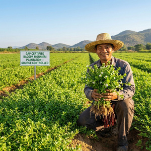 Natural <strong>Bacopa</strong> <strong>Monnieri</strong> <strong>Extract</strong> Powder Bacosides 20%/40% (UV/HPLC) Cognitive Support Antioxidant Health Food Grade 1kg Factory - Product Image 3