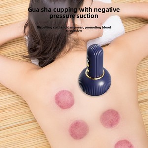 Intelligentes Unterdruck-Schröpfmassagegerät Kabelloses Heiz-Elektro-Gua-Sha-Gerät Saugnapf-Schröpfinstrument Magnettherapie - Product Image 3