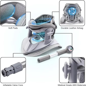 Dispositivo de Tracción <span class=keywords><strong>Cervical</strong></span> Quiropráctica con Certificación CE, el Mejor Estirador de Cuello para Rehabilitación de Columna Torácica 	 <span class=keywords><strong>Dolor</strong></span> de cuello - Product Image 3