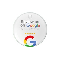 Plaque NFC Google Avis en PVC Époxy : Augmentez Vos Évaluations