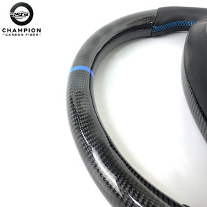 Volante de Fibra de Carbono para BMW E46 E36 M3 330CI <span class=keywords><strong>325I</strong></span> con LED, Interior Automotriz 2000 2001 2002 2004 2005 <span class=keywords><strong>2006</strong></span> - Product Image 6