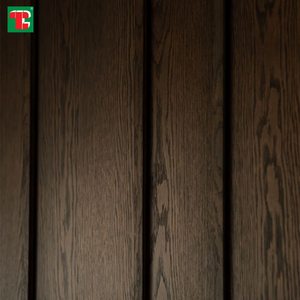 Panneaux muraux en MDF naturel de 5 mm en noyer, placage de chêne blanc laminé de 18 mm, en bois de frêne brillant et érable canadien pour la décoration - Product Image 1