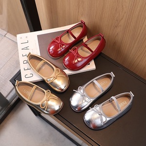 Zapatos Planos de Una Sola Capa para Niñas, Estilo Coreano, Primavera-Otoño 2026, Cómodos, con Lazo, Estilo Ballet, Combinan con Todo, Moda Infantil - Product Image 4