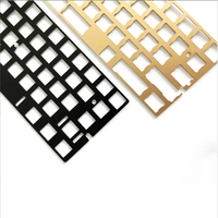Précision sans fil métal alliage d'aluminium mécanique clavier coque ensemble CNC oxydation fraisage matériel accessoires acier