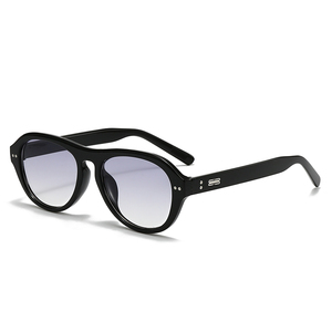 แว่นกันแดด Duchi สไตล์ยุโรปและอเมริกัน รุ่น Retro Spicy Girl GM ดีไซน์ทรง Toad โอวัลขนาดใหญ่ เลนส์ PC ป้องกัน UV400 ให้ความรู้สึกหรูหรา - Product Image 2