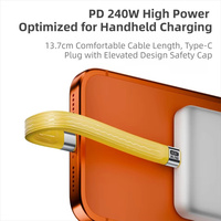 Kit adaptateur de câble FPC USB4 PD240W portable avec porte-clés, câble de charge rapide USB-C court 80 Gbps 16K60Hz pour téléphone portable et ordinateur portable