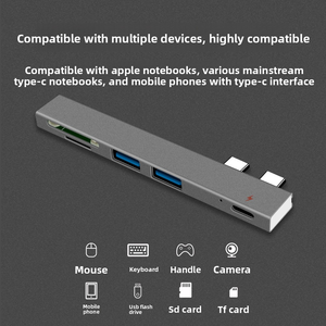 Hub USB 3.0 con <span class=keywords><strong>4</strong></span> Puertos de Aluminio, Velocidad de 5Gbps, Divisor y Extensor USB para <span class=keywords><strong>Laptop</strong></span>, PC, MacBook, iMac, <span class=keywords><strong>Surface</strong></span> Pro y Más, en Caja - Product Image 4