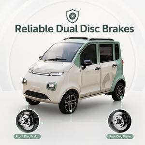 DomeRide, Mini Auto Eléctrico de 4 Puertas, 4 Asientos, Motor de 5000w, Homologación EEC, <span class=keywords><strong>Precio</strong></span> Económico para Familias - Product Image 6