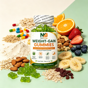 Gommose per Aumento di Peso Senza Zucchero e Compatibili con Diete Keto, Etichetta Privata, Supporto per Ipersottolitti - Product Image 1