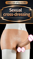 LOVE Tienda de Juguetes Sexuales para Adultos con Textura de Piel, Pene con Quilla de Simulación, Tacto Suave, Pantalones Sexy que Pueden Usar Tanto Hombres como Mujeres