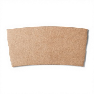 ปลอกหุ้มแก้วกระดาษ ProTakeOut ป้องกันน้ำ/น้ำมัน ปราศจากสาร BPA สำหรับแก้วขนาด 12-24 ออนซ์ แพ็ค 1000 ชิ้น (50/20) ป้องกันการรั่วซึม - Product Image 1