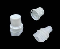 Capuchon de bec verseur en plastique couleur personnalisée avec diamètre de bec de 8,6 mm pour emballage souple de liquides alimentaires en pochette de marque