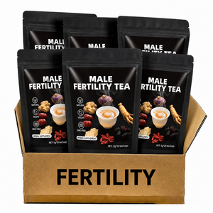 Tè Integratore Erboristico Naturale Vegano Senza OGM per la Fertilità Maschile, Private Label OEM Ingrosso per Negozi di Salute ed E-commerce - Product Image 1