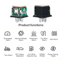 Rastreador GPS para Auto 730SA Versión Americana, Compatible con PC y WiFi Celular, con Control Remoto, Monitoreo Antirrobo y Rastreo en Tiempo Real