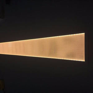 Rétroéclairage LED LGP à faible consommation d'énergie avec points laser et PMMA ignifuge pour panneaux de commande d'appareils de cuisine - Product Image 5