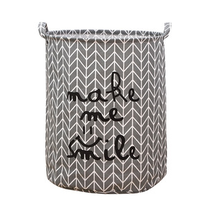 Cesto de Ropa Plegable de Tela Grande para el Hogar, Impermeable, para Almacenamiento de Juguetes, de Algodón y Lino - Product Image 1