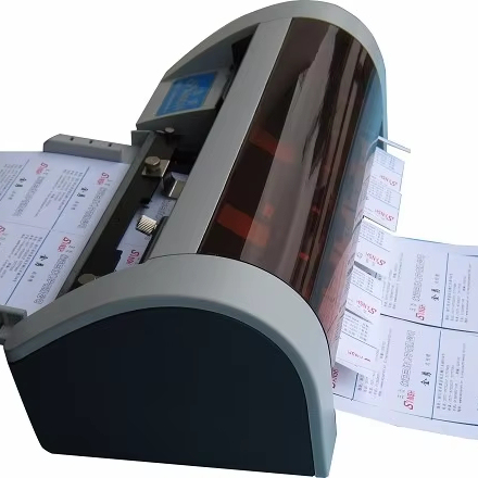 SSB-001 A4 Size Automatic Electric Business Card Paper Cutter Machine Visiting Card Cutting Machine