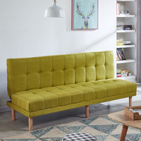 Modernes Konvertierbares Schlafsofa Einfaches Stoff- oder Leder-Klappsofa für Wohnzimmer zum Sitzen & Schlafen für den Heimgebrauch