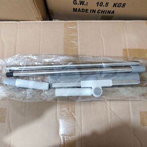 ไม้กวาดซิลิโคนวิเศษ ดีไซน์ทันสมัย ขนแปรงนุ่ม สำหรับกวาดน้ำ กวาดพื้น และถูพื้น ใช้ในห้องน้ำ กำจัดเส้นผม - Product Image 6