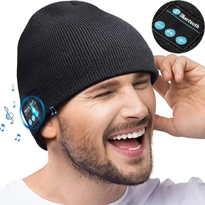 <span class=keywords><strong>Casque</strong></span> d'écouteur hiver garder au chaud chapeau à tricoter avec chapeau de musique <span class=keywords><strong>Bluetooth</strong></span> <span class=keywords><strong>casque</strong></span> <span class=keywords><strong>Bluetooth</strong></span> sans fil <span class=keywords><strong>casque</strong></span> MP3 avec micro chapeau de sport - Product Image 3