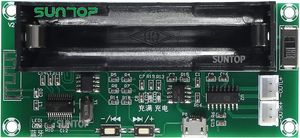 Placa amplificadora de potencia con Bluetooth XH-A153, 5W + 5W, canales duales, Subwoofer Digital, estéreo, amplifica el <span class=keywords><strong>Audio</strong></span>, baja potencia, hecha en casa - Product Image 2