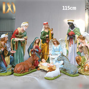 Estatuas Religiosas de Poliresina Ideal Arts, Figura Católica del <span class=keywords><strong>Rey</strong></span> del Sagrado Corazón de Jesús en Venta - Product Image 2