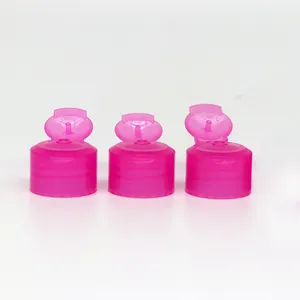 Good Sealing 20mm Plastic Bottle Lid Hand Sanitizer Flip Top Cap Cosmetic Packaging Bottle Caps