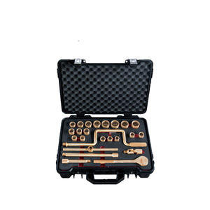 Hochwertiger FM/BAM/ISO-zertifizierter explosions geschützter verstellbarer Schraubens chl üssel. Funken freie Aluminium Bronze <span class=keywords><strong>Beryllium</strong></span> Kupfer Handwerkzeuge - Product Image 1